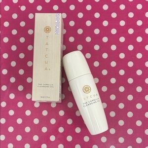 Tatcha Camellia Cleansing Oil in White and Gold